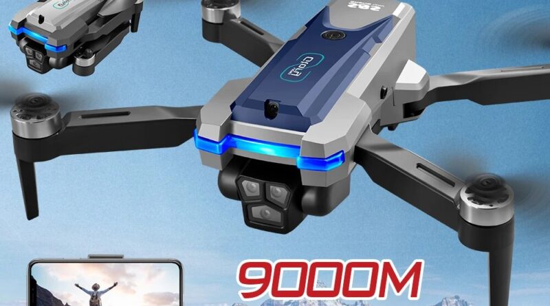 S8S GPS Drone 5G Wifi 8K HD Dual ESC Camera Optical Flow 360° RC Foldable Quadcopter