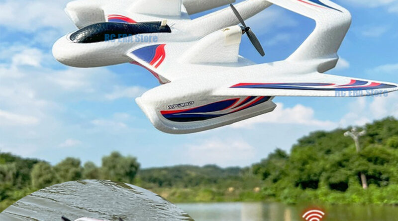 Amphibious Waterproof Gyro Stabilized EPP Foam Fixed-Wing Glider Aircraft